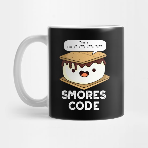 Smores Code Funny Food Pun by punnybone